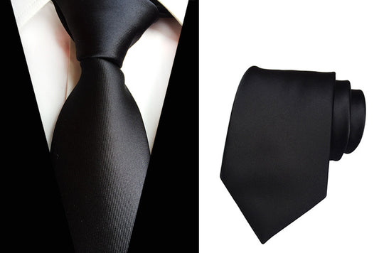 Klassisk sort slips blank - 8cm