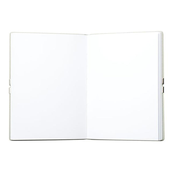 Notesbog A6 lysegrå