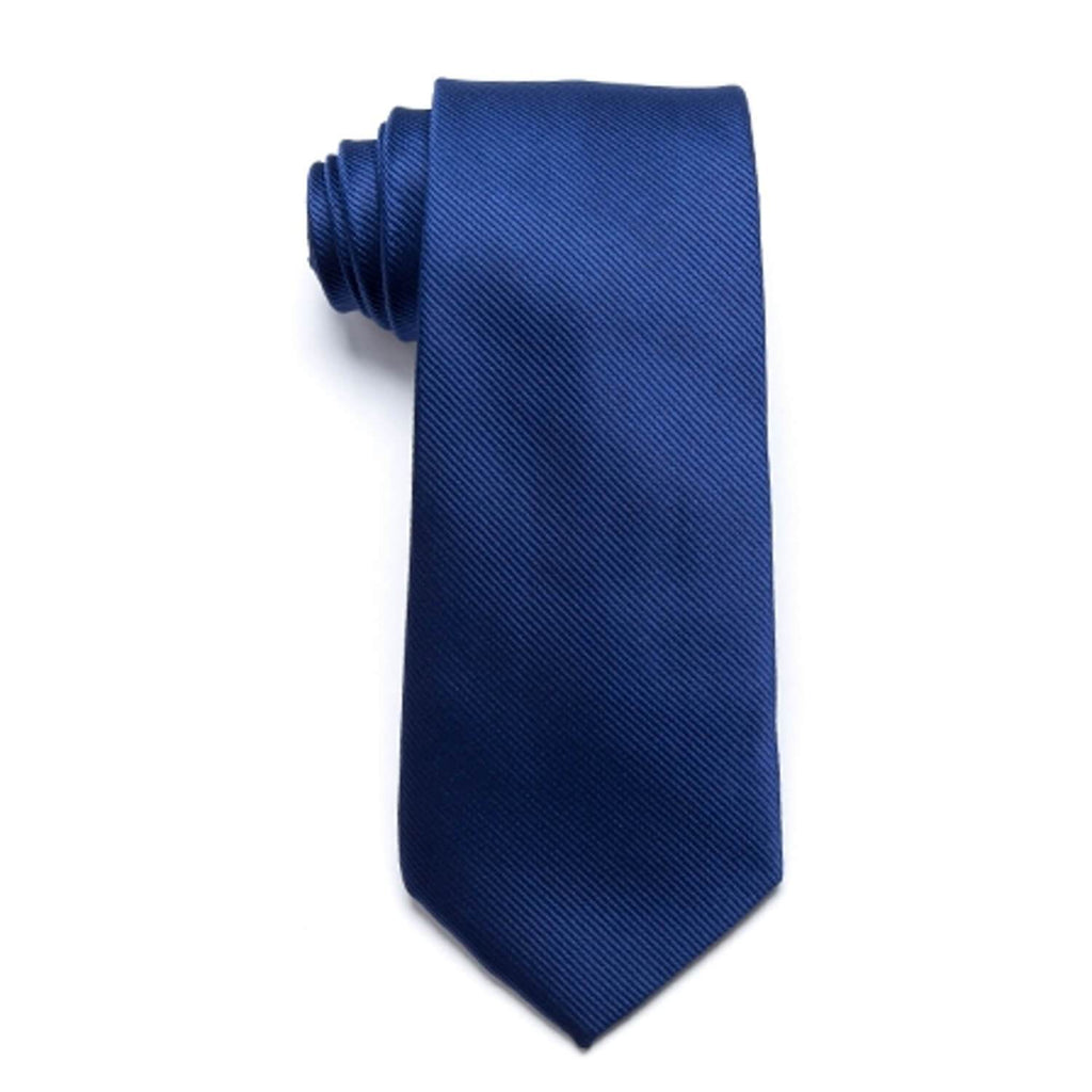 Klassisk mørkeblåt slips 8 cm - Men's Classics - Men's Classics - A30